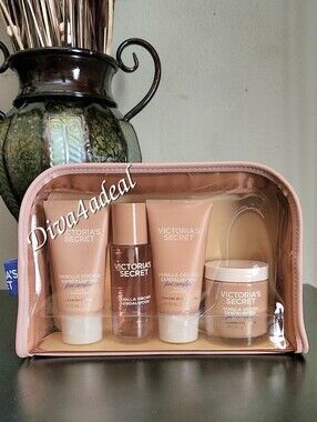 Victoria’s Secret VANILLA ORCHID SANDALWOOD Body Care 5PC Gift Set